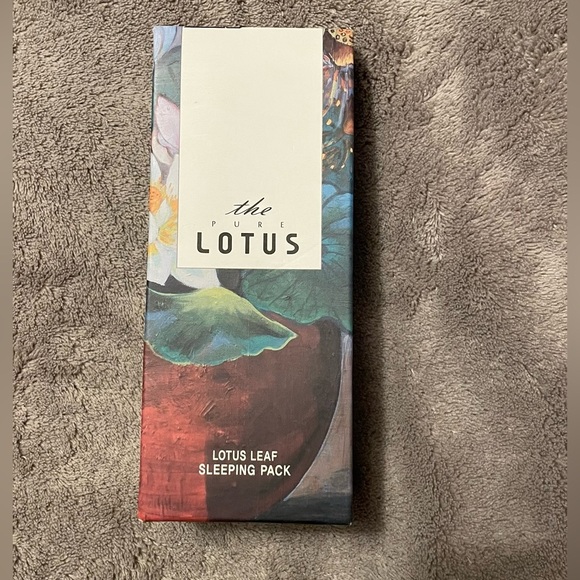 The Pure Lotus - Lotus Leaf Sleeping Pack Face Mask - NIB - Picture 8 of 8